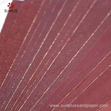 P60-2000 Auto Abrasive Aluminum Red Sandpaper Sheet